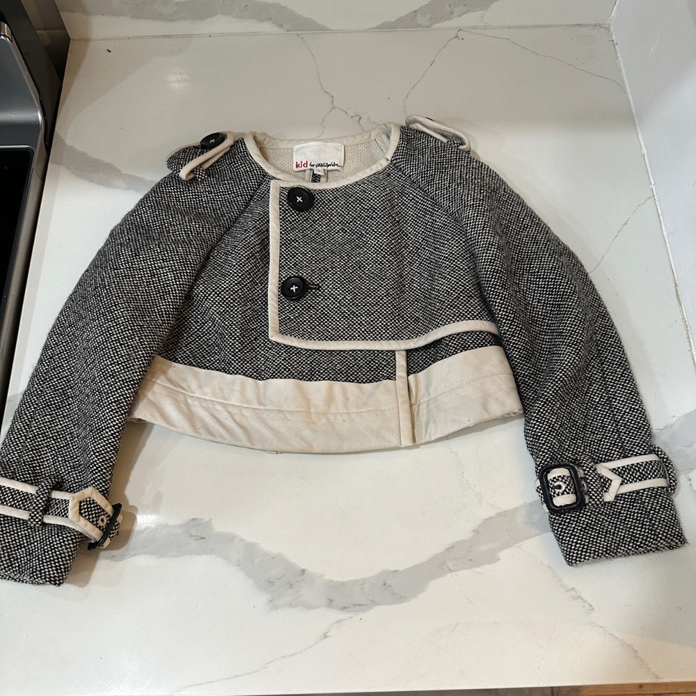 Kid by Phillip Lim tweed buckle jacket
Small